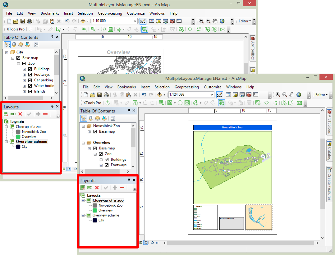 Create Map Layout Arcgis Pro