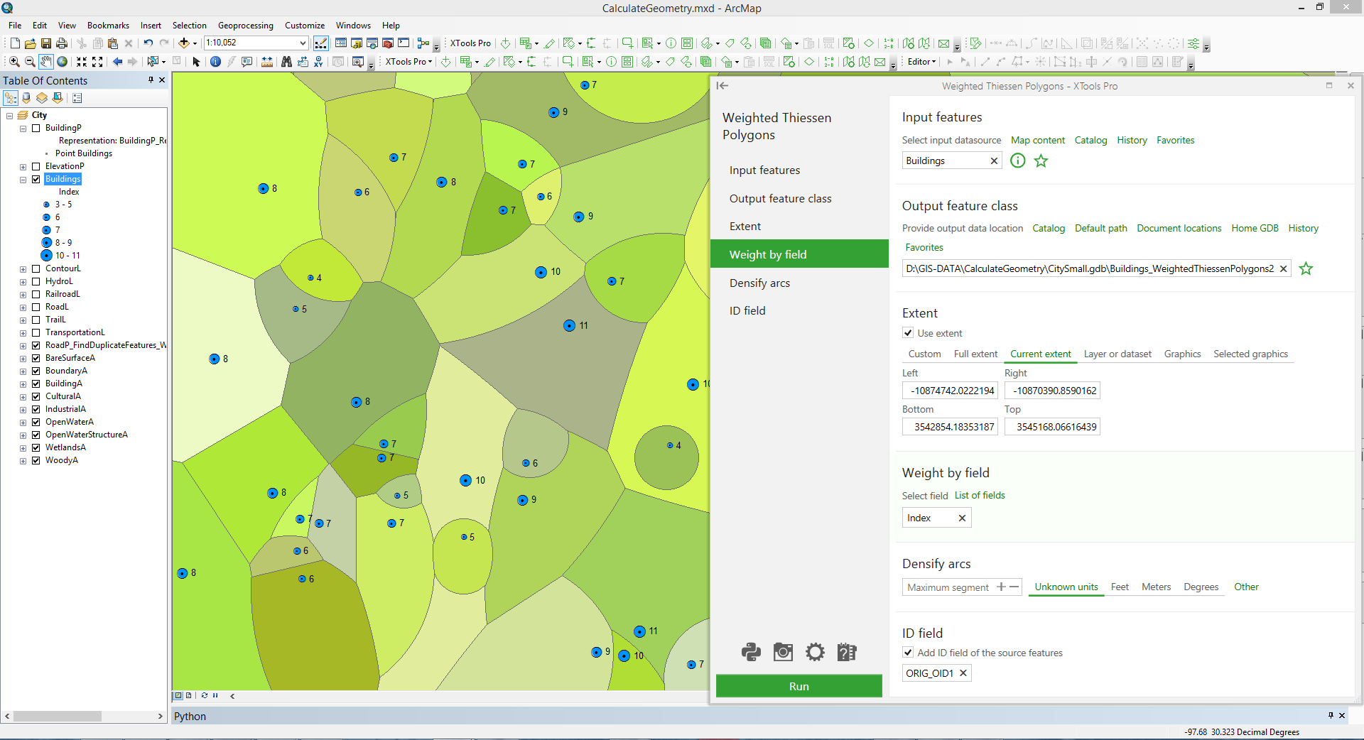 xtools pro arcgis 10.3