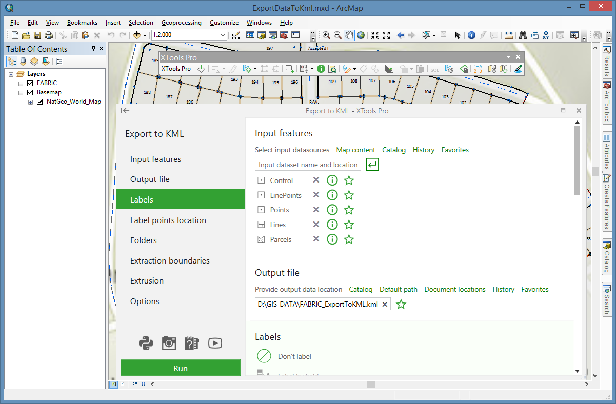 export data to kml xtools pro export data to kml xtools pro