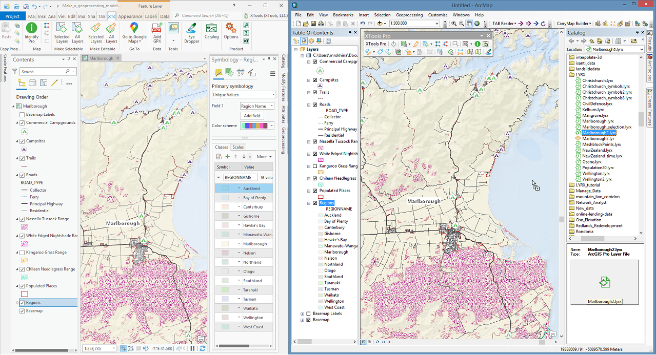 Working With Arcgis Pro Layer Files 0099